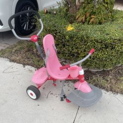 Radio Flyer, 4-in-1 Stroll 'n Trike, Grows with Child, PINK  Tricycle Bike Bicycle Bicicleta Bici  