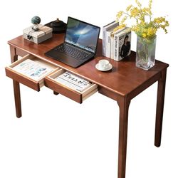 wood desk