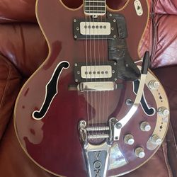 Rare 1967/68 Vox Cheetah Guitar 