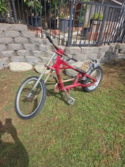 Stingray chopper bike.