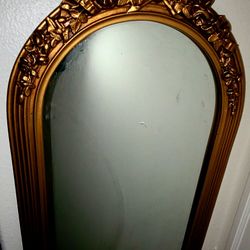 Antique Vintage Mirror Approx 30" X 12"