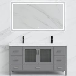 Bathroom Vanity 60” 
