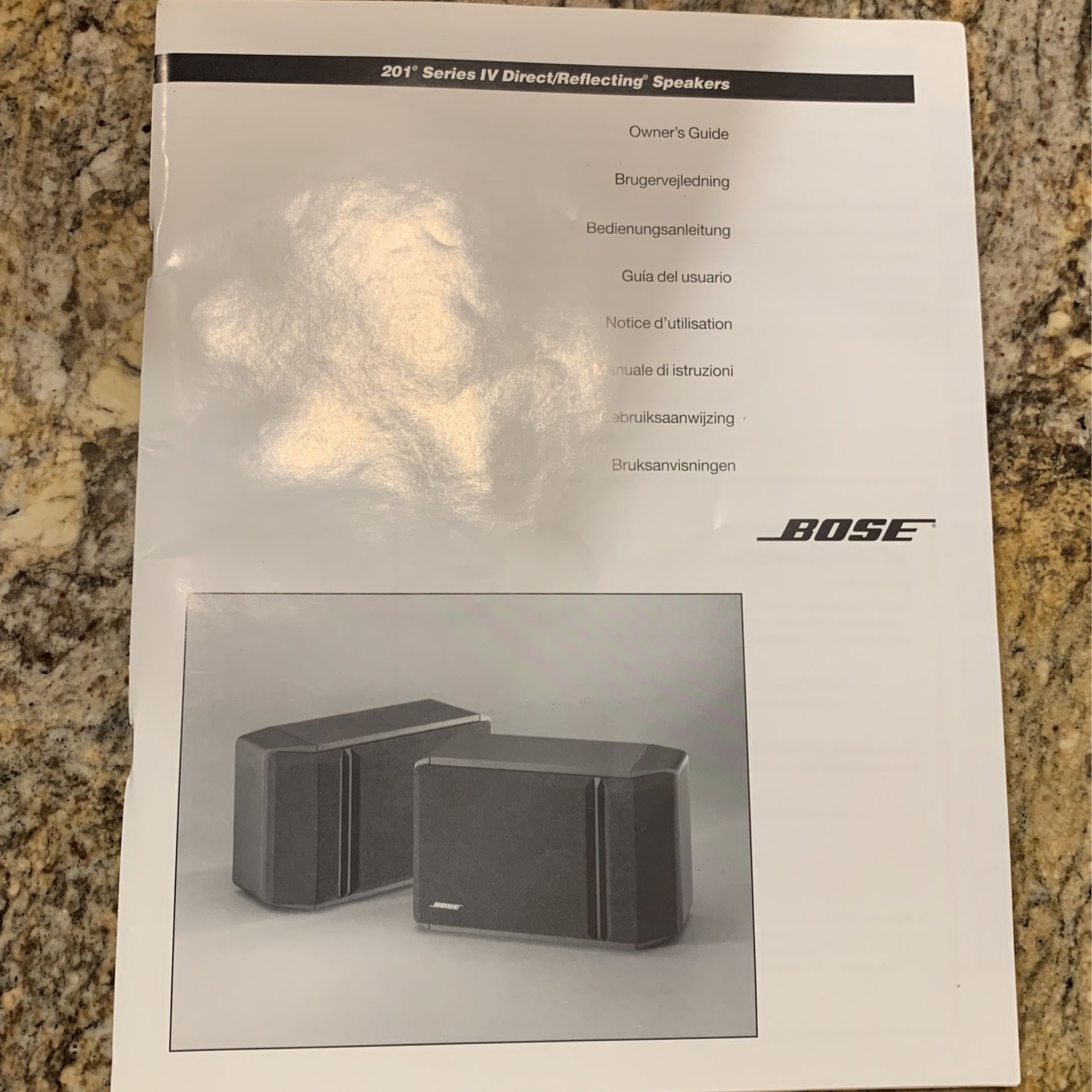 Bose 201 Series IV Direct Reflecting Black 6.5" 2Way Bookshelf