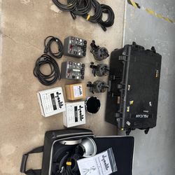 Dynalite professional strobe lighting kit