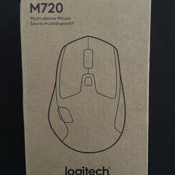 Logitech M720 Triathlon Multi-Device Wireless Mouse, Bluetooth