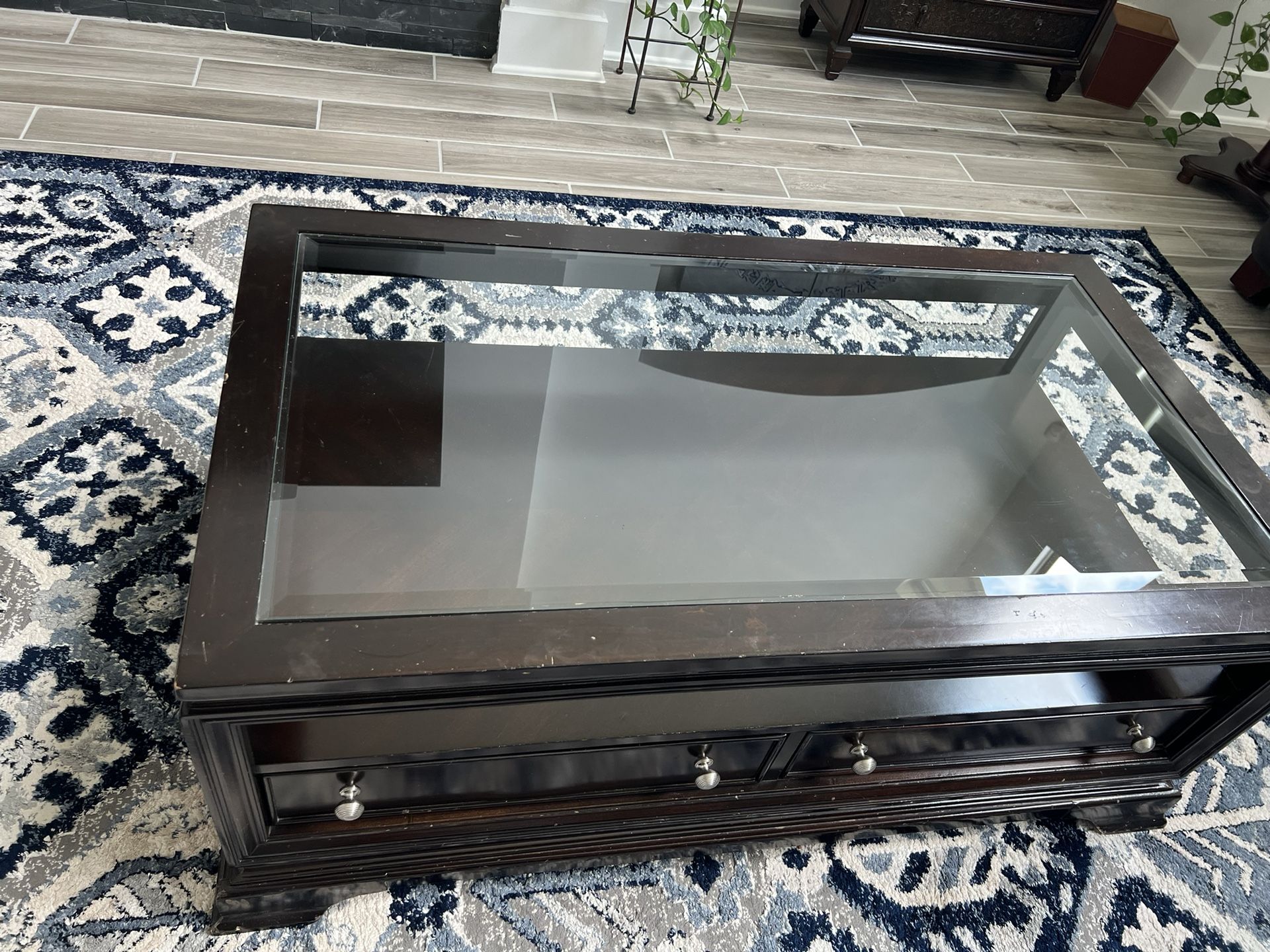 2 Piece Solid Wood Coffee And End Table