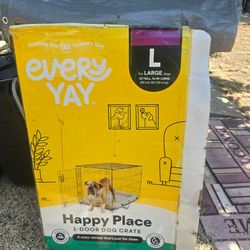 2 NEW Large EveryYay Petco 1 door crates