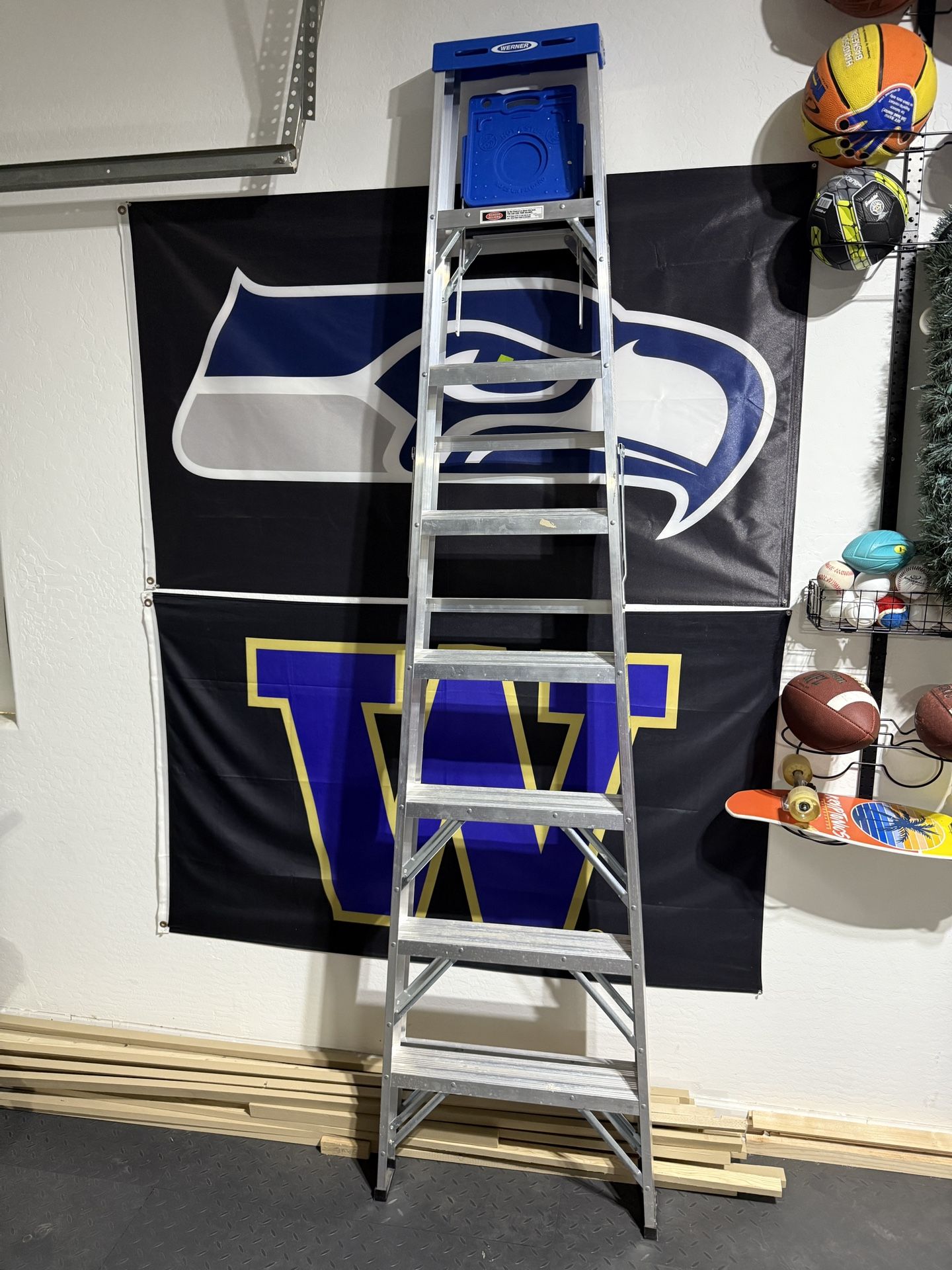 8ft Aluminum Werner Ladder