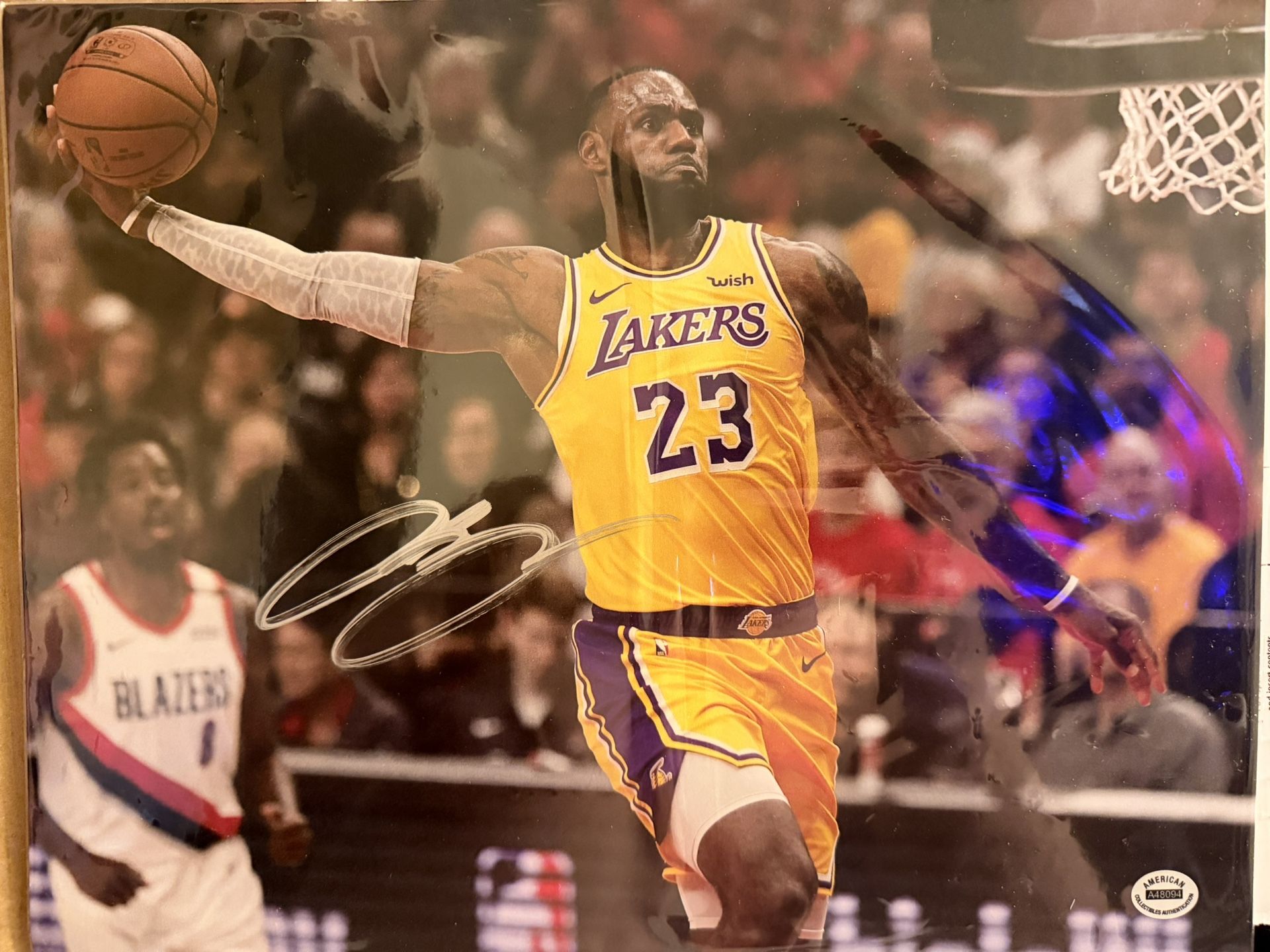 Signed & Authenticated LeBron 