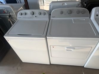 Whirlpool washer and electric dryer 4.5&7.0 cuft