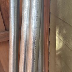 Steel 8ft Fence Post And Brackets