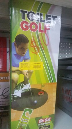 New in box toilet golf