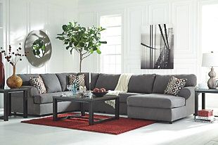 Grey nice sectional! Other couch and love seat deals here