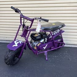 99 CC Gas Powered Mini Bike 4 Stroke 3HP, Trail Bike Up to 28Mph, Weight Support Up to 185 LBS 