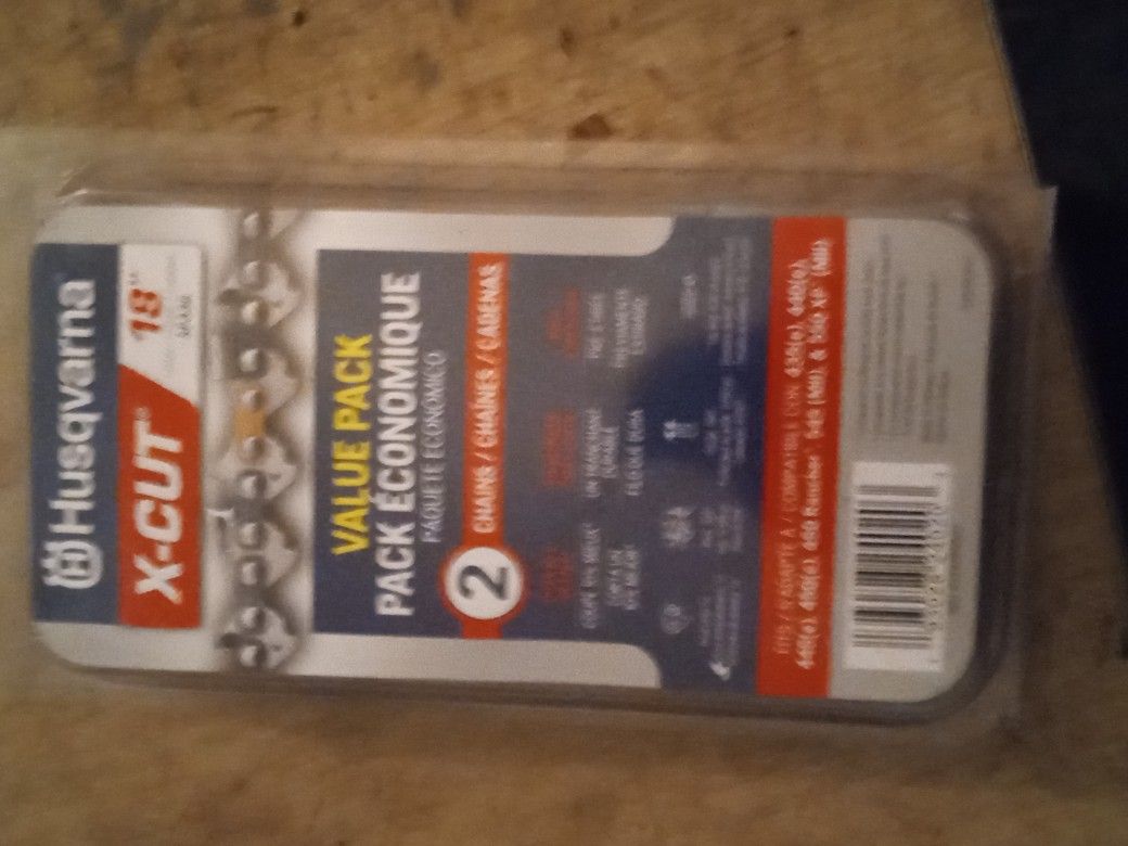 Husqvarna X-cut 18in Chainsaw Chains