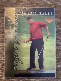 Tigers Tales 1997 Masters History Card