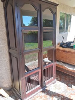 Antique china/book cabinet