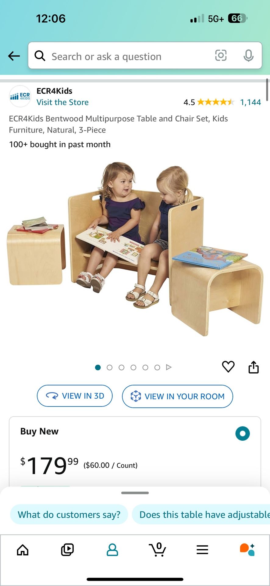 Kids Table & Chair Set / Desk