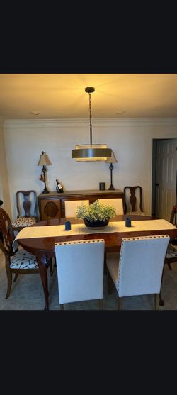 Table and furniture