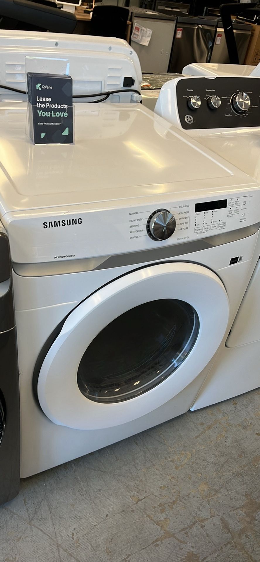 💥Great Deal💥 7.5 cu. ft. Stackable Vented Electric Dryer with Sensor Dry in White