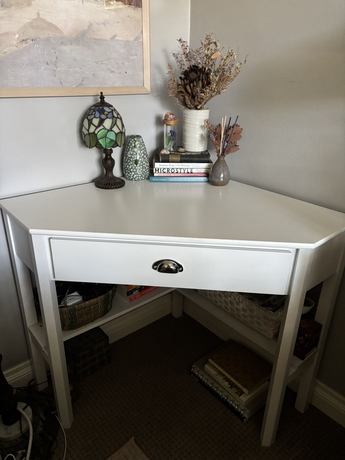Corner Desk With Free Chair