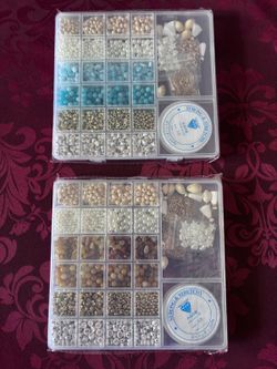 DIY Finding Kits including Polymer Clay Beads Acrylic Beads Pendants  Beads Brass Beads Plastic Beads/ Set Para hacer pulceras