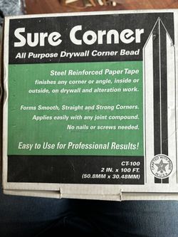Sure Corner Drywall Corner Bead