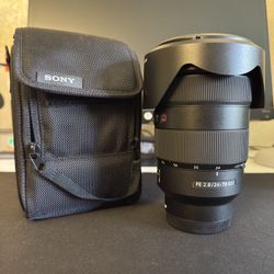 Sony GM E-Mount Camera Lens: FE 24-70 mm F2.8 G Master Full Frame