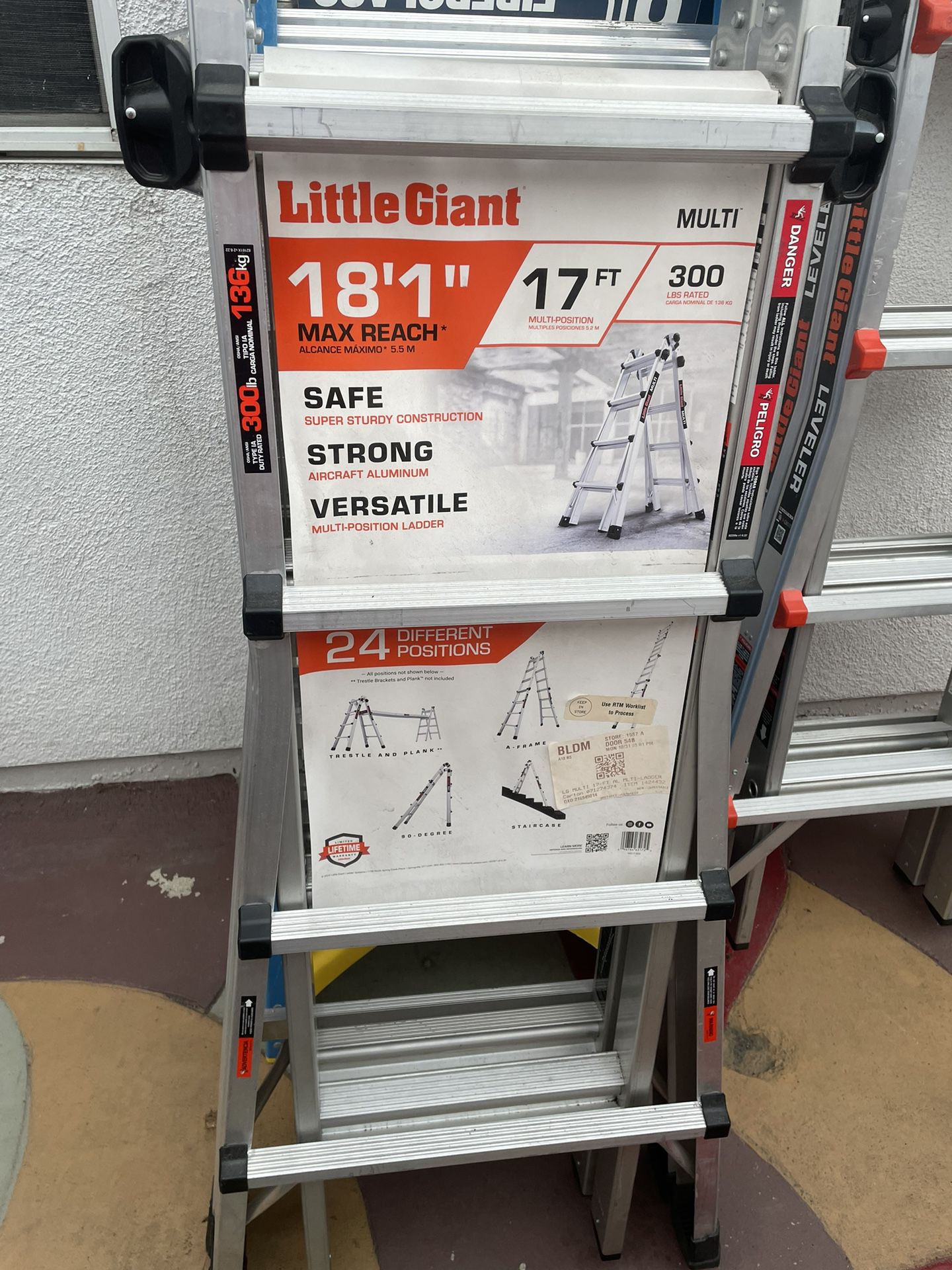 18 Ft Little Giant  Ladder 