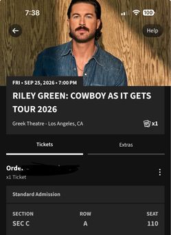 Riley green Greek