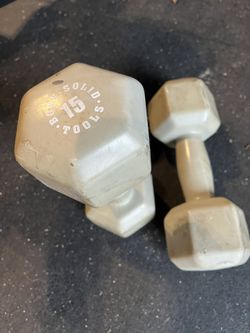 15pound Vinyl Weights