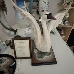 Swan Sculpture 