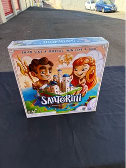 Santorini Board Game – Complete – Spin Master/Roxley