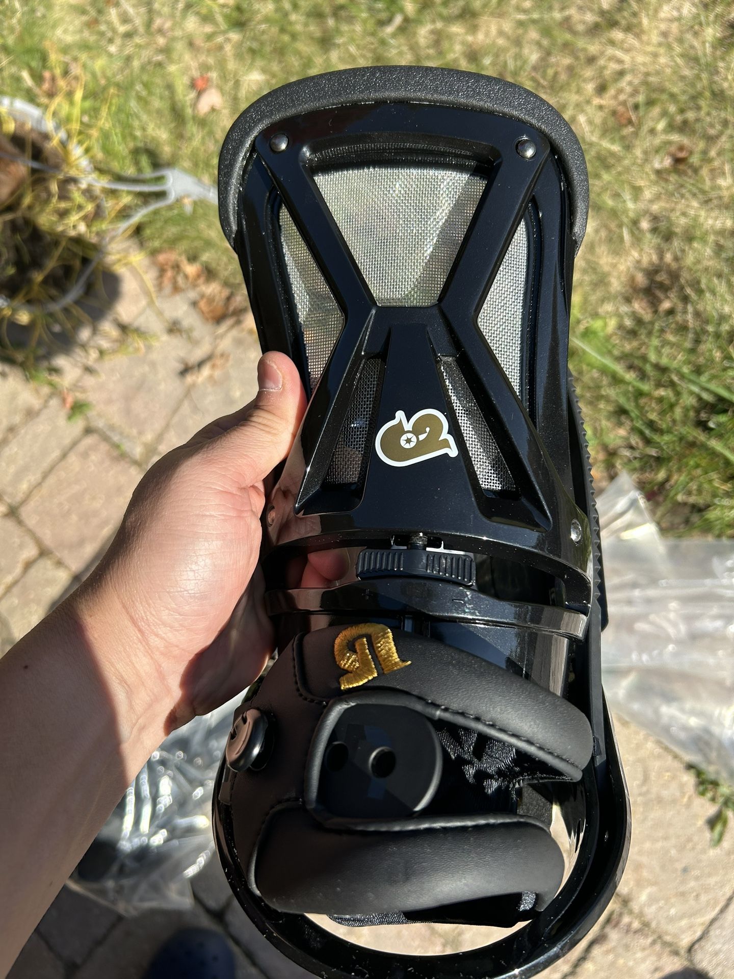 New Burton Vintage 2010 CO2 EST Freestyle Snowboard Bindings