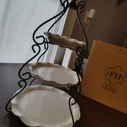 Princess House Marbella tiered treat tree