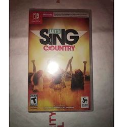 Lets Sing Country - Nintendo Switch