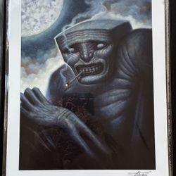 Chet Zar chronic anxiety Print And Black Magic Art Book