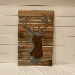 Rustic Deer Silhouette