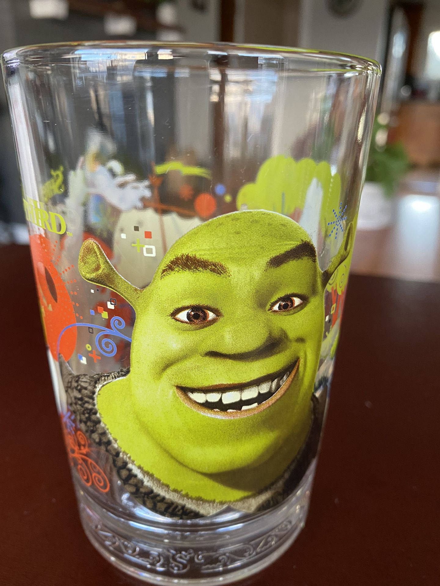 Shrek The Third, Collectors Glass From McDonalds 2007