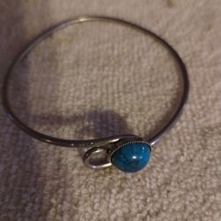 Bracelet W) Turquoise Stone