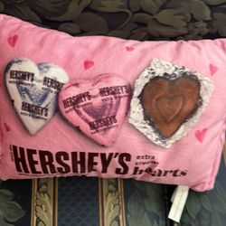 Hersheys Heart Pillow 