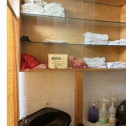 Glass Display Cabinet – Multi-Purpose Shelf with Front Glass Protection