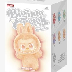 Pop mart: Labubu THE MONSTERS Big into Energy series Vinyl Plush Pendant Blind Box