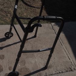 Black Walker with wheels