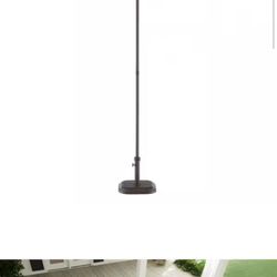 7.5 ft. Steel Market Outdoor Patio Umbrella in Riverbed Tan