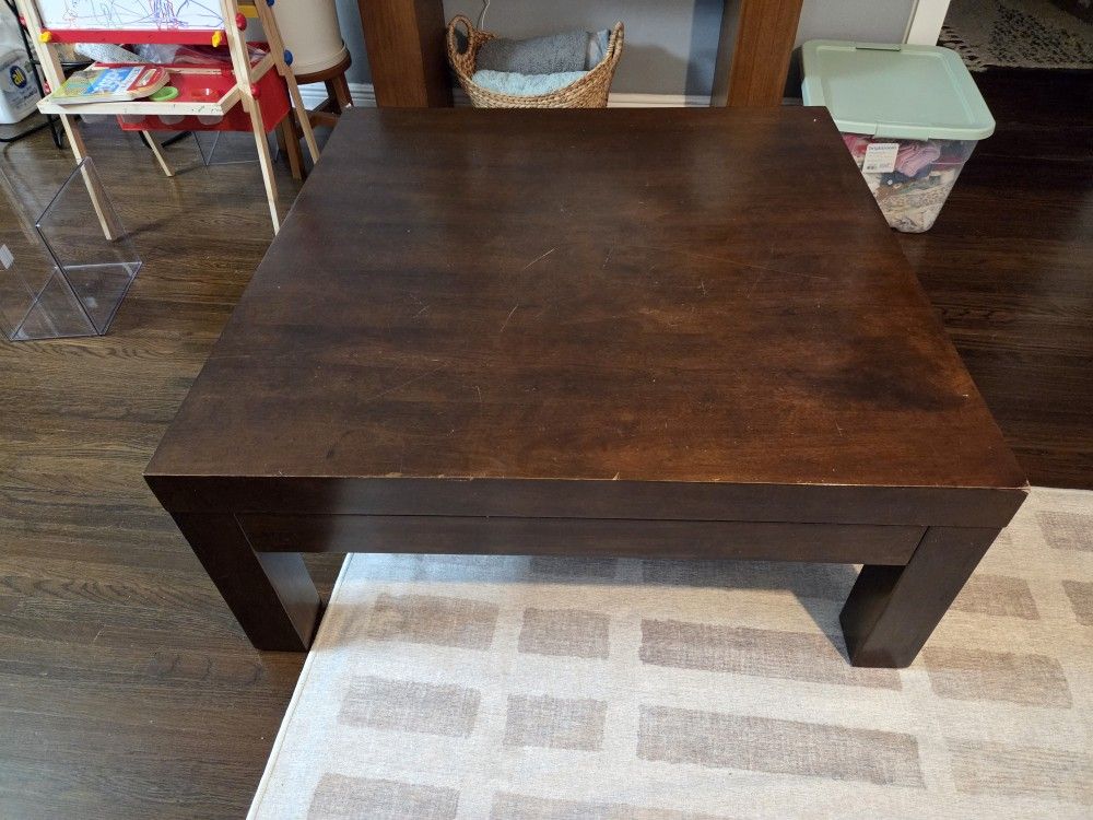 Solid Wood Coffee Table