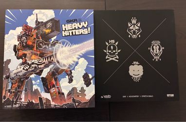 GKR: Heavy Hitters, Pilot's Edition (Weta Workshop) – Complete w/ All Kickstarter Exclusives