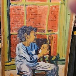 Untitled 1990 Painting By Ed Gendron