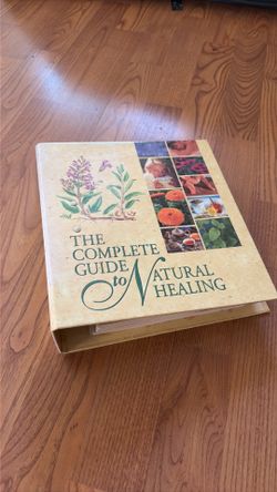 Natural healing binder book