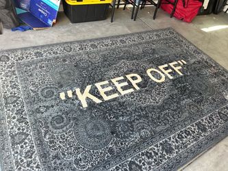 Authentic Virgil Off-White rug